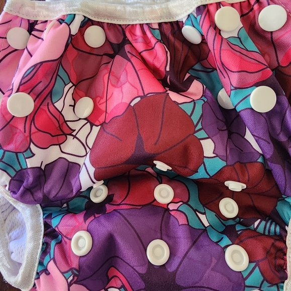 NWOT Alva Baby, Mama Koala, BabyGoal Lot of 8 Reusable Cloth Diapers + 1 Insert - Picture 3 of 16